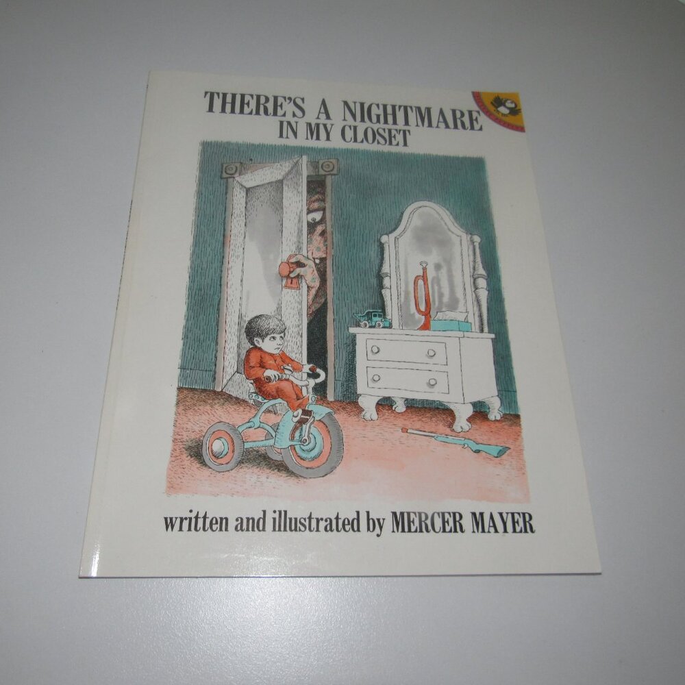 “THERE’S A NIGHTMARE IN MY CLOSET” Softcover Kid’s Picture Book by Mercer Mayer